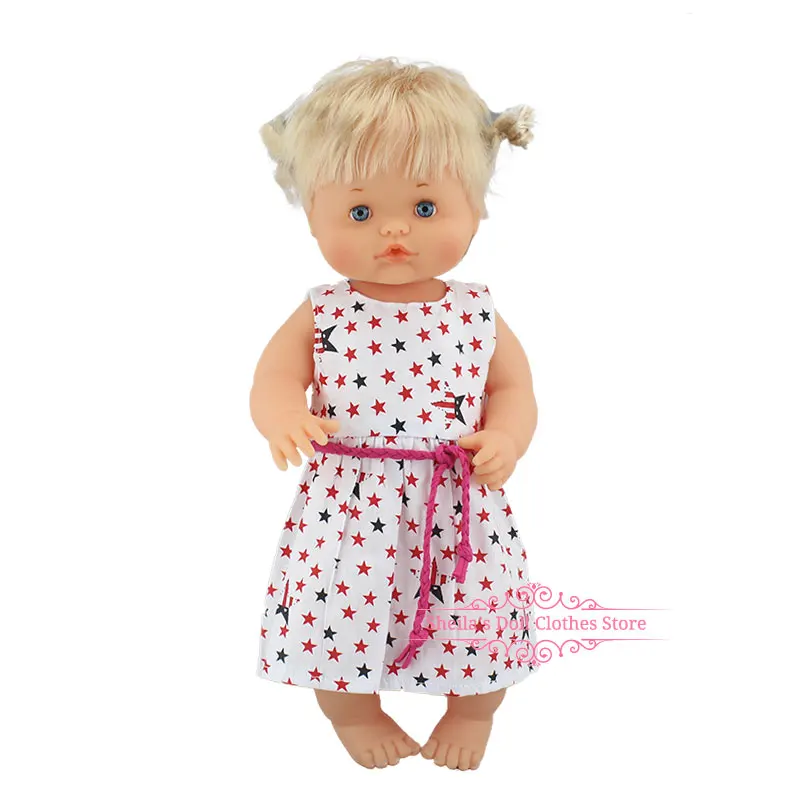 Новая одежда подходит 40 см 41 см Nenucos кукла Nenuco Ropa y su Hermanita фиолетовая футболка с длинными рукавами в фиолетовый горошек штаны с шапочкой