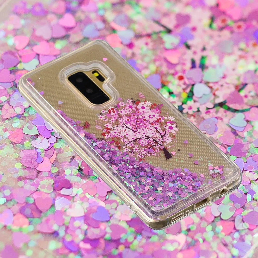 Cute Unicorn Marble Glitter Star Dynamic Liquid Quicksand Case For Samsung Galaxy A6 Plus A8 J6 2018 A5 2017 J3 2016 Back Cover |