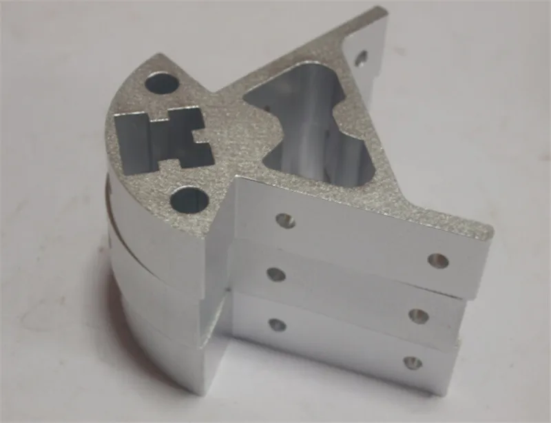 Reprap Delta росток коссель угловые фитинги металлический каркас Крепление нижней верхней рамы for3D принтер снизу/Топ v