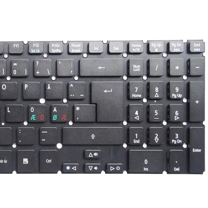 GZEELE Новый ND Nordic клавиатура с подсветкой Клавиатура ноутбука для ACER V5-571G V5-571 V5-551G