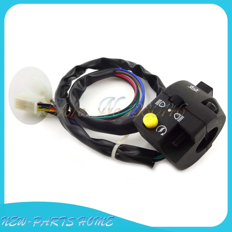 7 проводной Левый переключатель управления в сборе для квадроцикла 50cc 70cc 90cc 110cc