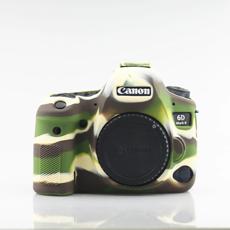 Мягкий силиконовый чехол для камеры, защитный чехол для камеры canon eos 6DII 6D Mark II, резиновый чехол для батареи 6D2, сумка для камеры
