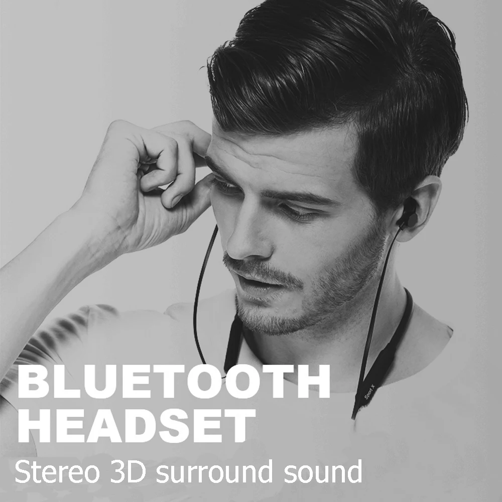 DioIono Беспроводные спортивные наушники с Bluetooth HD HIFI стерео Поддержка TF карты