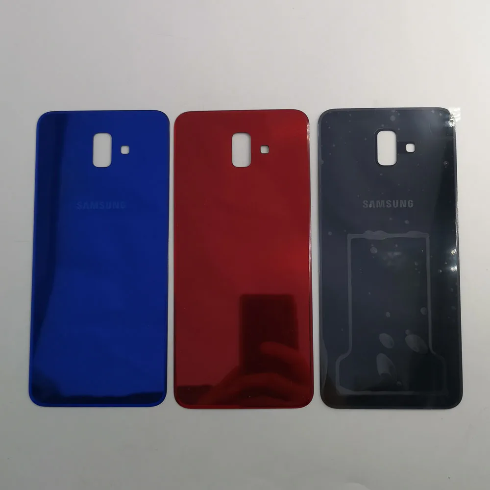 Задняя крышка батарейного отсека для Samsung Galaxy J6 Plus 2018 J610 J610F J610FN стеклянная