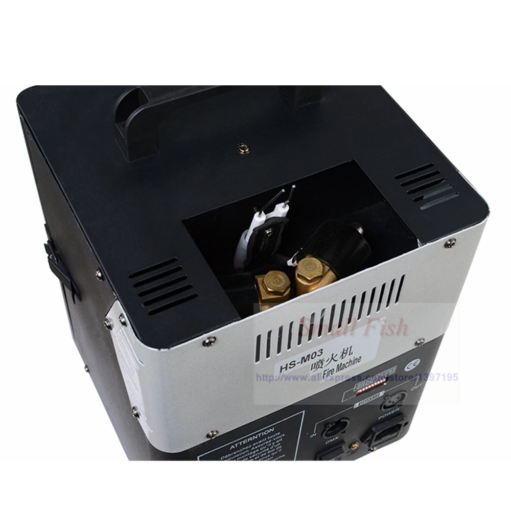 NEW Stage Dj Equipment 200W Light Double Nozzle DMX Disco Fire Machine Party Bar Free Shipping | Лампы и освещение