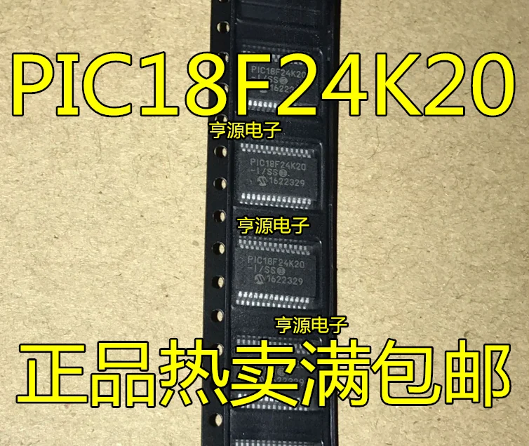 

10pcs PIC18F24K20 PIC18F24K20-I/SS SSOP28