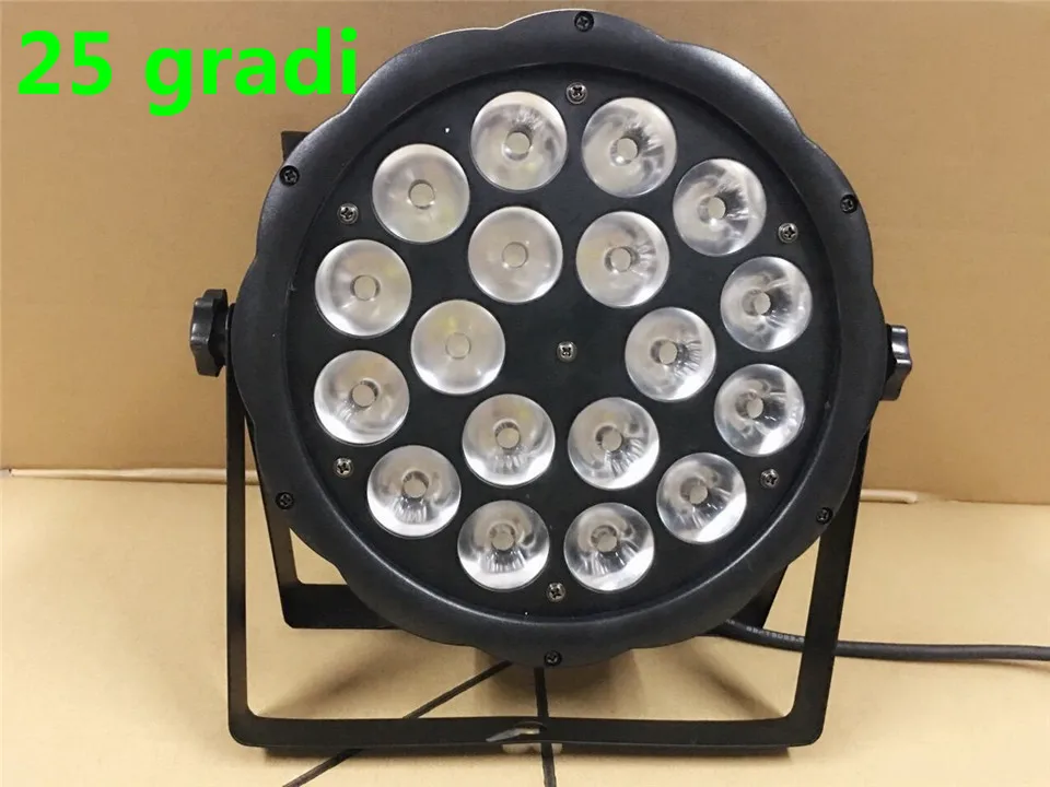 18x12 W 4in1 rgbw светодиодный беспроводной светильник с дистанционным управлением 50m
