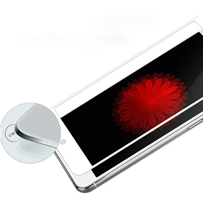 2.5D полное покрытие закаленное стекло для ZTE Blade V8 защита экрана Axon 7 nubia Z17 Mini S Z18 V18