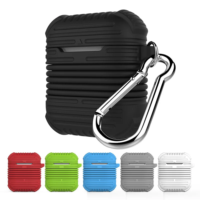 Силиконовый чехол Shellnail для Apple Airpods наушников ремешок беспроводных Bluetooth