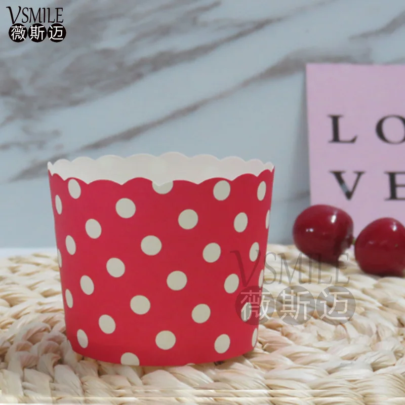 100 шт. разноцветный желтый цвет белая точка сердце розовая милое время кролик