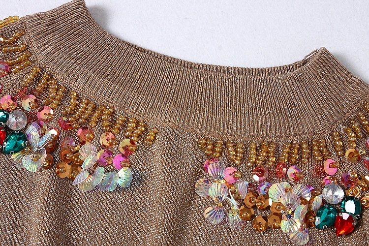 Женское трикотажное платье ALPHALMODA облегающее однотонное с длинным рукавом и