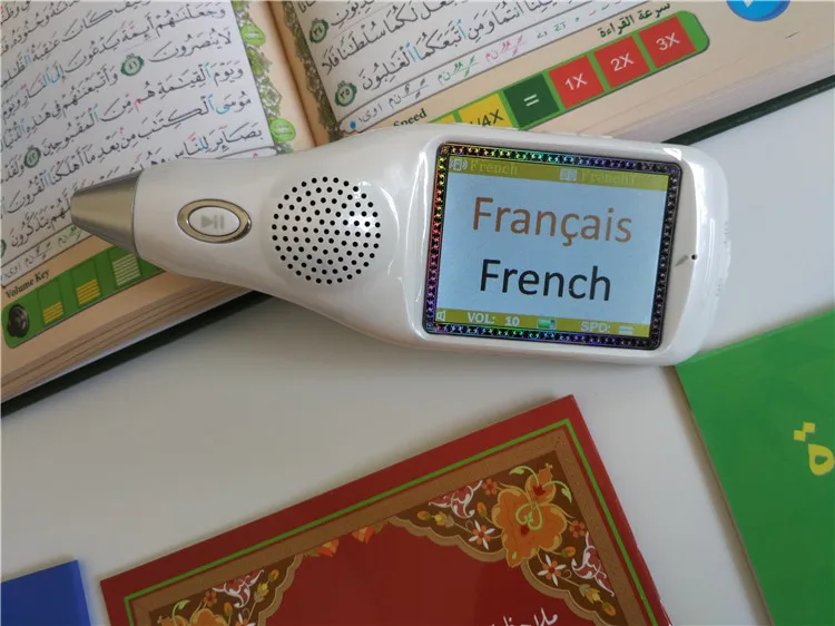 ЖК дисплей Quran pen reader MP4 цифровой громкоговоритель Коран speaker Koran Player более 25