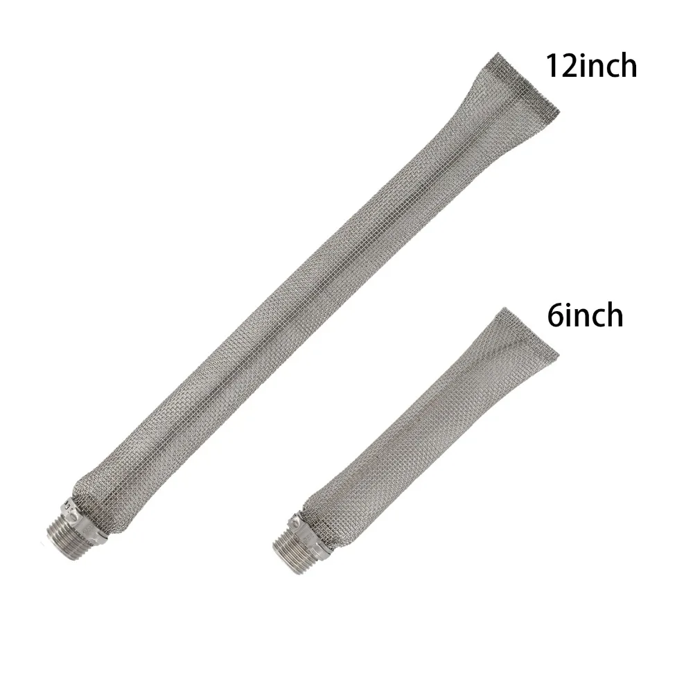 Mash Tun Mesh Filter Bazooka Screen for Stainless Steel Brewing Kettle - 6&quotL 15cm 1/2&quotMPT | Дом и сад