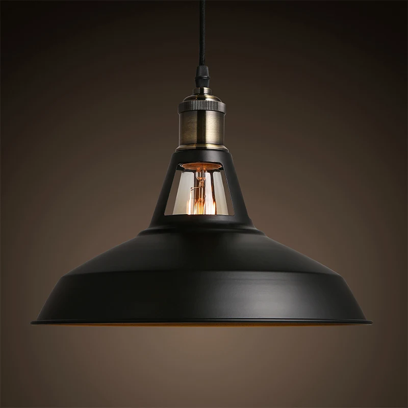 EuSolis E26/27 Лофт подвесной светильник Pendente Iluminacao промышленная лампа Lamparas De Techo Colgante