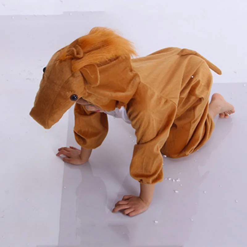 Boy Girls Cartoon Animal Horse Cosplay Costume Children Jumpsuits Clothes Carnival Costumes Party Fancy Dress Supplies |