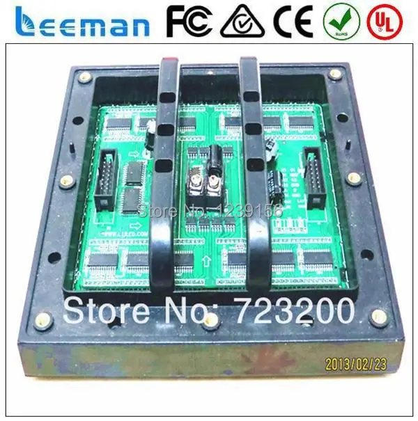 DIY P10 Leeman 1/4 сканирования наружных светодиодных p10 модуль rgb дисплей полноцветный