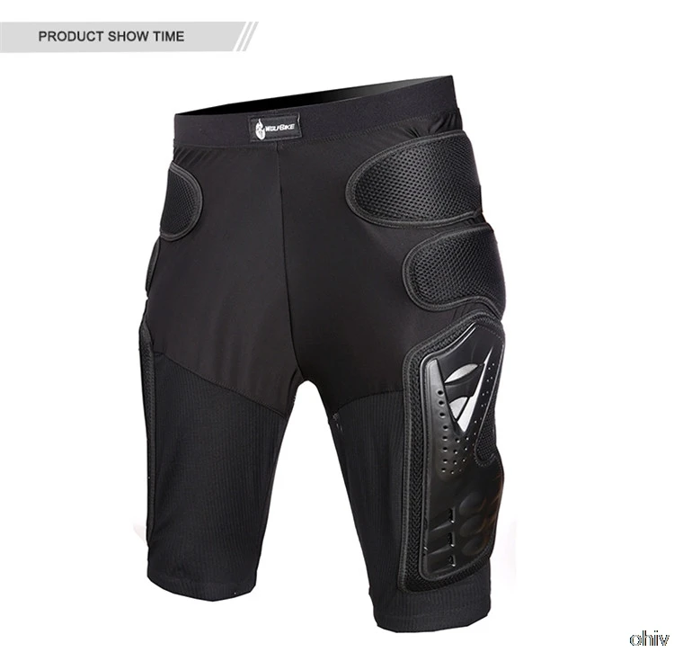 WOSAWE Motorcycle Shorts Biker Shorts Motocross Pants MTB Moto Protection Protective Gear Hip Pad Snowboarding Motocicleta