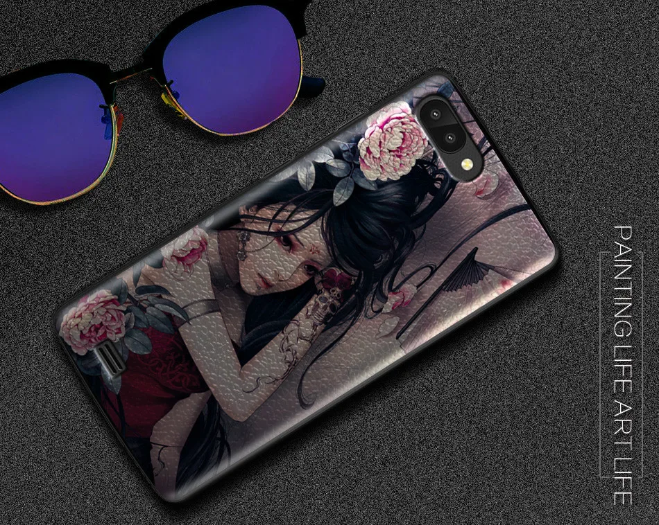 Модный дизайнерский художественный чехол s для Coque Blackview A20 чехол твердый пластиковый чехол для Blackview A20 5,5 дюймов+ подарок