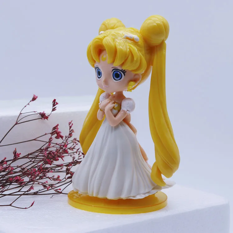 Аниме мультфильм аниме Сейлор Мун Usagi Tsukino фигурка супер игрушки украшение для