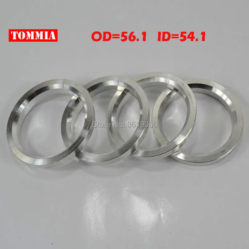 

TOMMIA Hub Centric Rings Alloy Wheels Spigot Rings Centre Rings 56.1 OD 54.1 ID