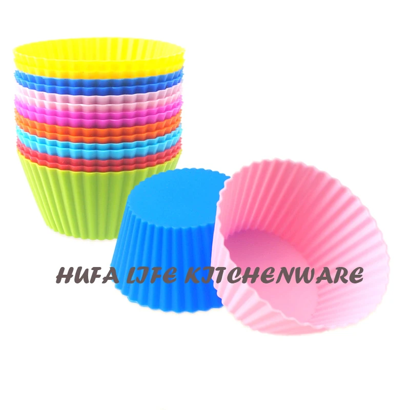 10 шт. 7 см мягкие Круглый торта силикона помадка украшения сдобы шоколад