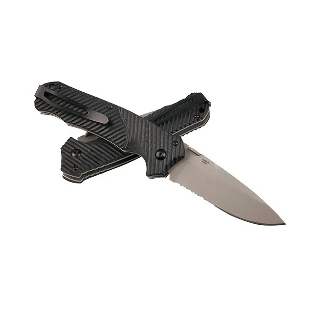 Ganzo G716-S F716-S G716 F716 58-60HRC 440C зубчатым лезвием G10 Ручка складной Ножи Открытый