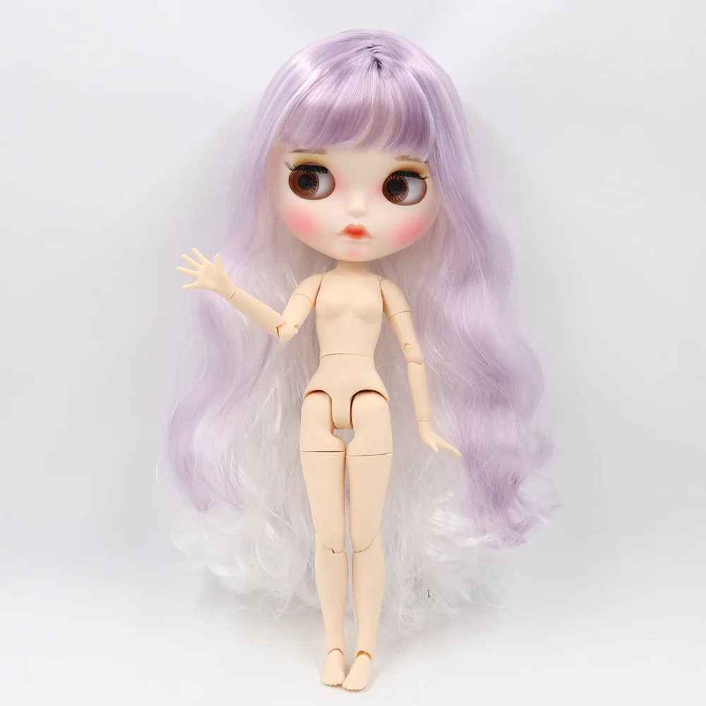 Ледяной DBS Blyth кукольные 1/6 bjd из белой кожи шарнирное тело фантазия смесь белого и