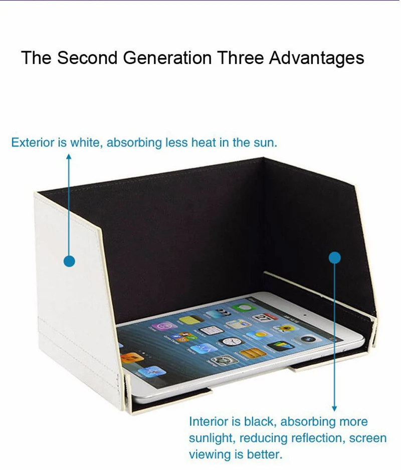 7.9 дюймов мини Планшеты складной Защита от солнца оттенок &quotЗащита капюшон 8&quot