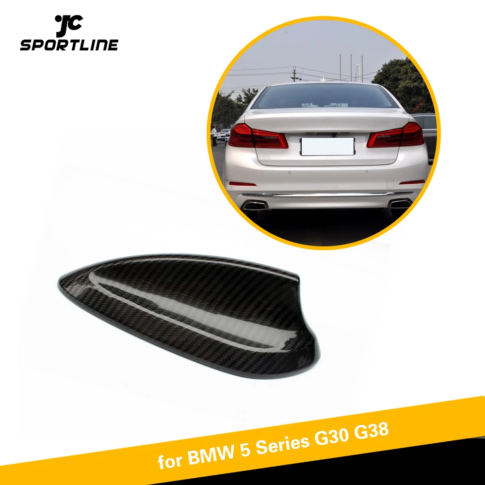 Для BMW 5 серии G30 G38 F90 M5 520i 530i 540i крышка антенны из углеродного волокна акулий