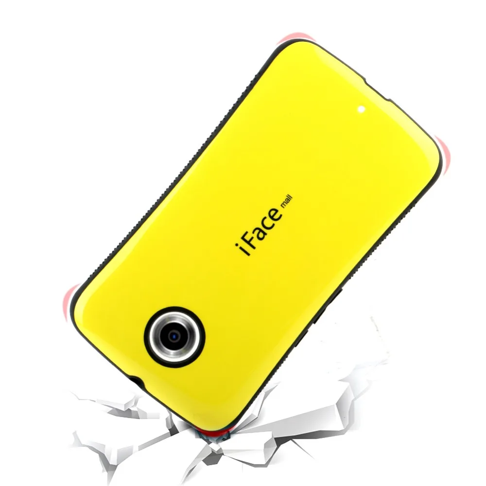 Сверхпрочный ударопрочный чехол iFace Mall жесткий накладка для Motorola Moto Google Nexus 6