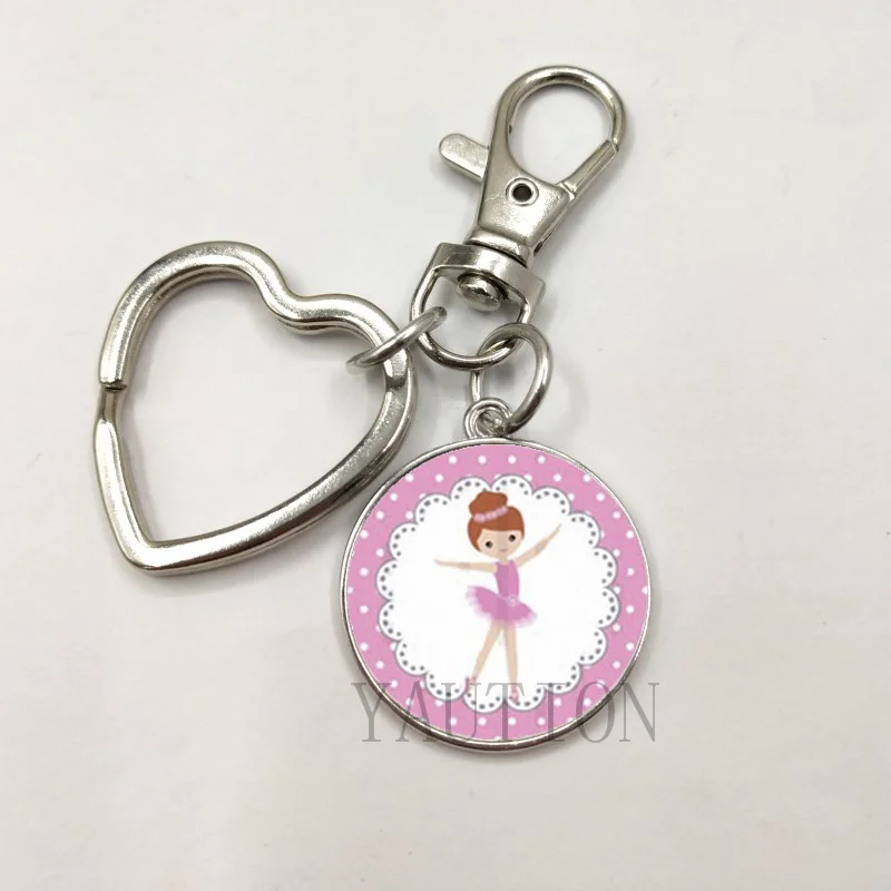 Новинка 2020 женский брелок с подвеской в виде танцующей девушки балерины|Брелоки|