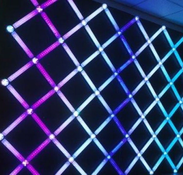 6 пикселей/м RGB Светодиодная лампа 8 пикселей/трубка цифровая трубка светодиодная