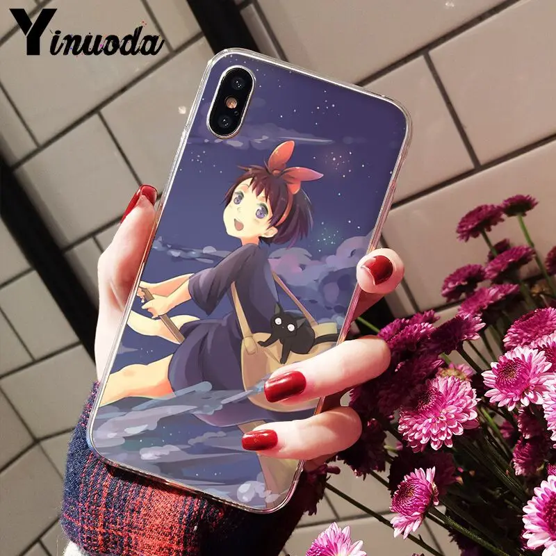 11pro MAX Hayao Miyazaki anime witch's home доставка узор мягкий чехол для телефона iPhone 8 7 6 6S Plus X XS