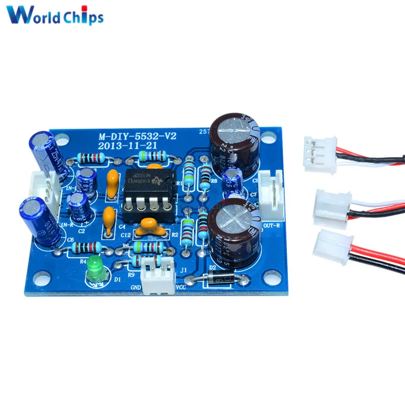 NE5532 Плата усилителя OP-AMP Hi-Fi предусилитель сигнала Bluetooth усилитель предусилителя
