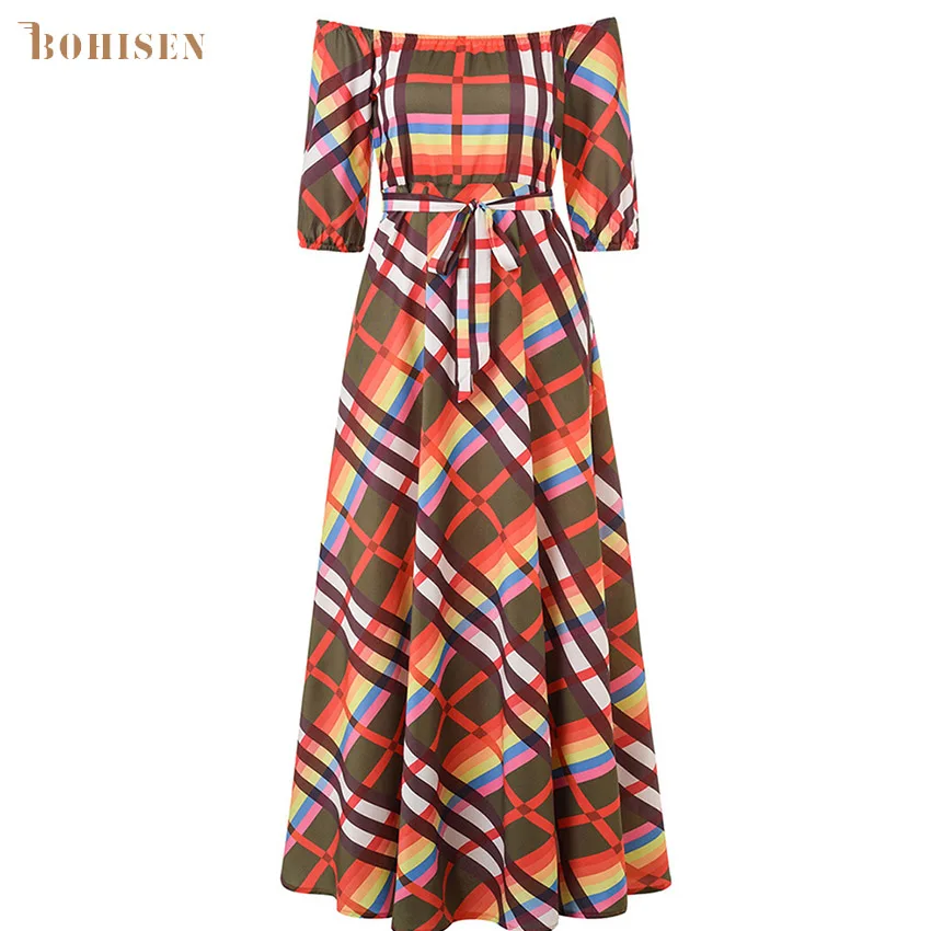 BOHISEN африканская Дашики одежда для женщин юбки формальное платье Африканский