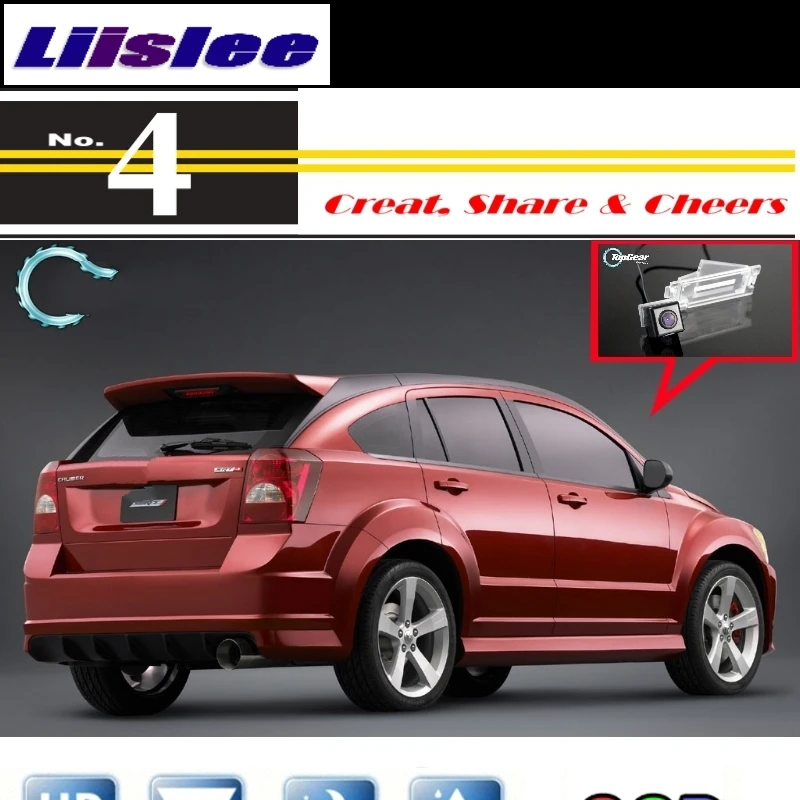 Liislee для Dodge caliber 2007~ 2012 Высококачественная камера заднего вида, Автомобильная камера для PAL/NTSC для использования/CCD+ RCA