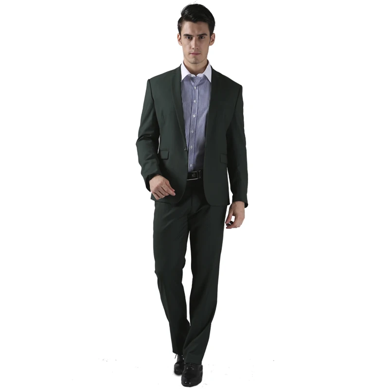 Комплект из 2 предметов (пиджак + брюки) однобортный смокинг свадебные костюмы