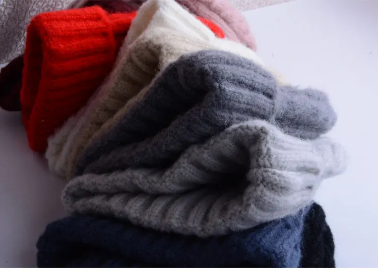winter hat female winter cap hat with pompon knitted caps women beanie female hats for women pom pom hat