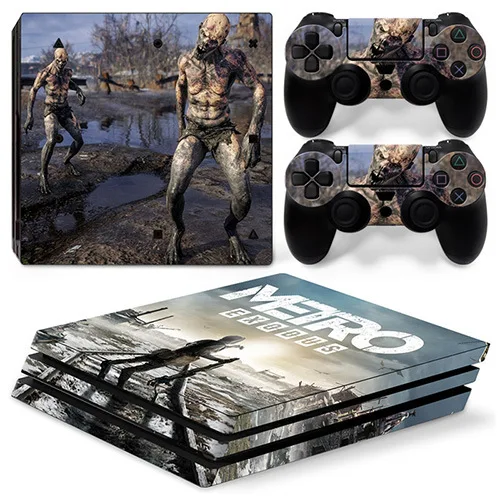 Metro 2033 ужас игра наклейка для PS4Pro Playstation Machine Exodus Darkens аниме фильм фигурка игрушка с