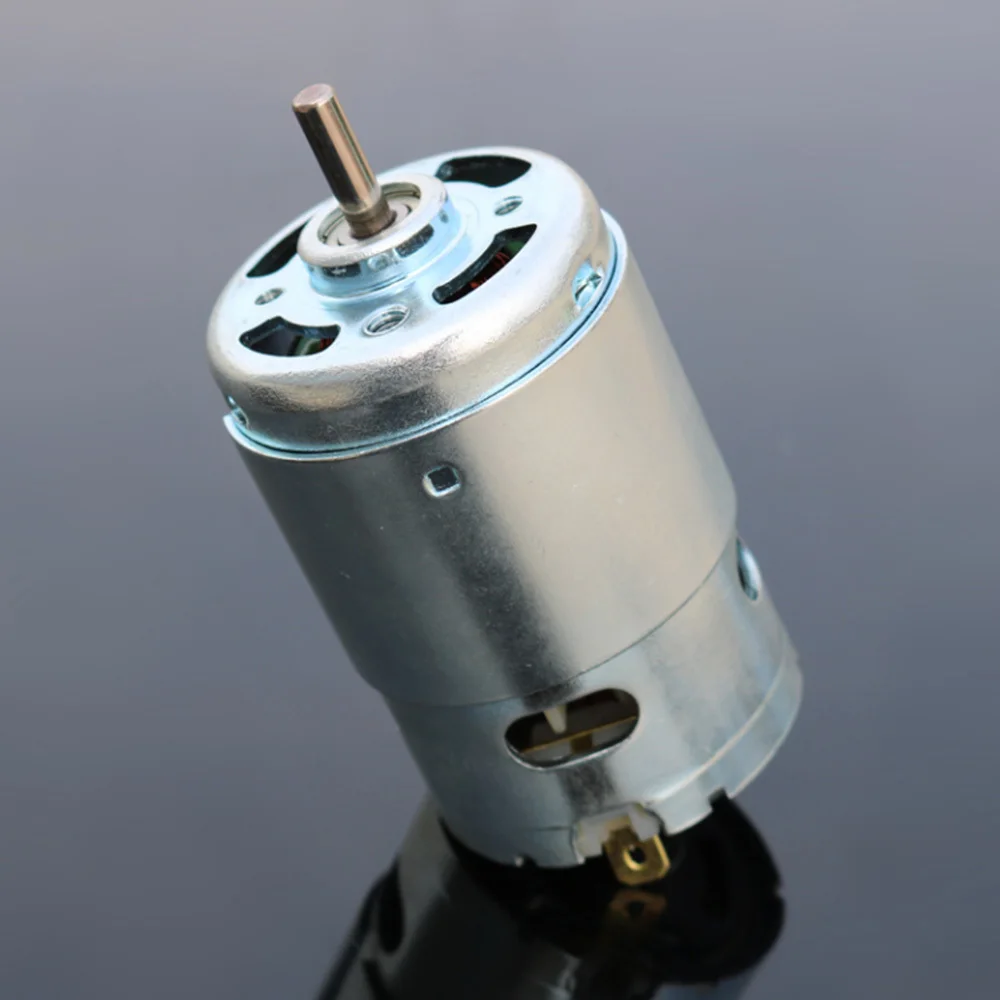 DC 12 V-24 V двигатель с большим крутящим моментом высокой мощности с низким уровнем шума 895 мотор двойные шариковые подшипники с низкой скоростью 3000-6000 об/мин Обновленный двигатель