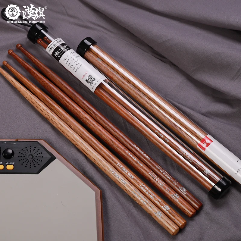 Китайский бренд Oak Snare барабанная палочка деревянная профессиональная пара