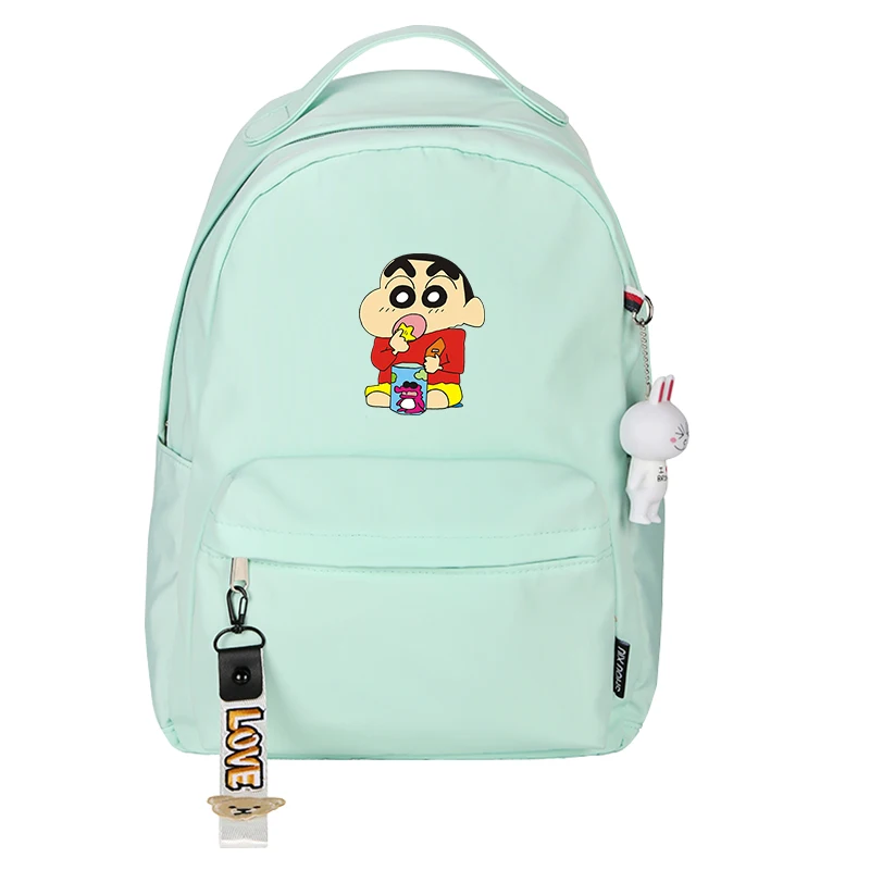 Crayon Shin-chan рюкзак с принтом Kawaii детские школьные сумки леденцовых цветов женский милый рюкзак туристический рюкзак Ainme Bagpack