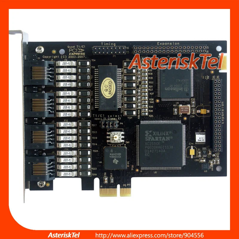 Двойной порт ISDN TE220 PCI E карта T1 E1 поддерживает Sangoma FreePBX Asterisk для системы VoIP