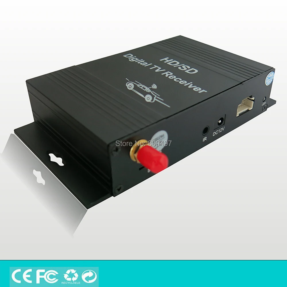 Автомобильный ISDB T One Seg HD 1080P HDMI цифровой CVBS мобильный ТВ приемник MPEG4 MPEG2 тюнер