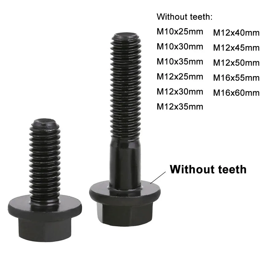 1/2 шт. M10 M12 M14 M16 Класс 10,9 шестиугольные болты фланца фланцевые винты с шестигранной головкой ремень Массажный коврик с полной резьбой/половина резьбы