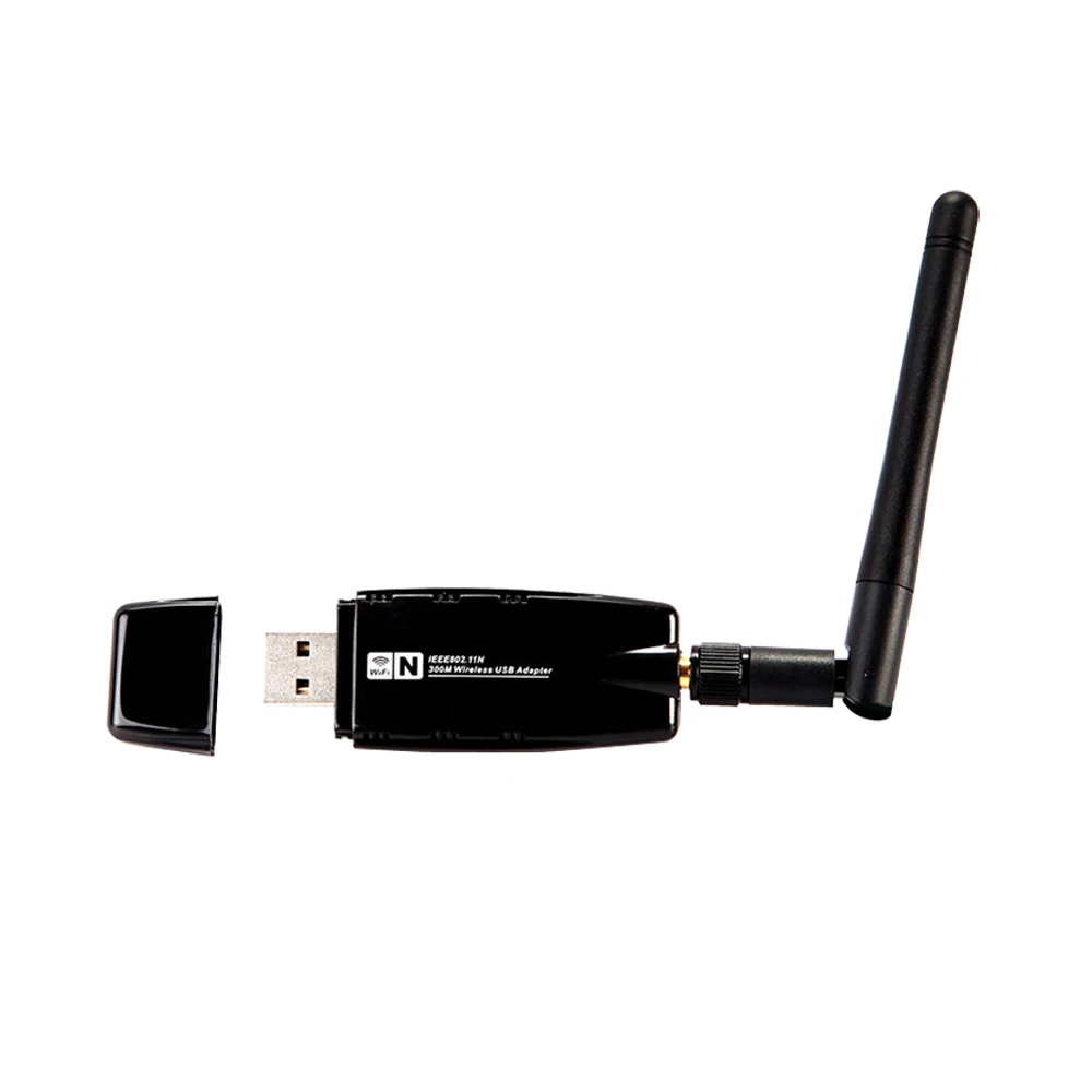 300 Мбит/с мини usb-адаптер Wi-Fi с внешней антенны Booster Expander USB сетевой карты