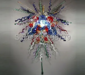 

Free Shipping Colorful Cheap Blown Murano Glass Chandelier