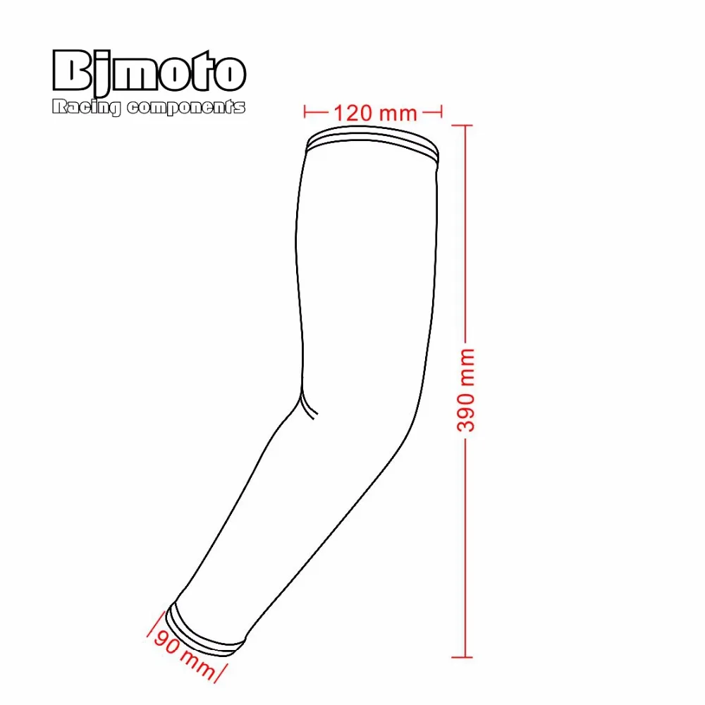 Пара мотоциклетных рукавов BJMOTO для мужчин и женщин Летние Теплые нарукавники