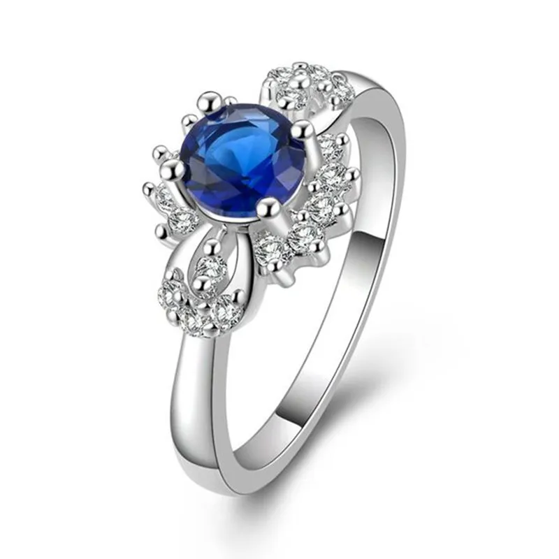 Посеребренная кольцо стерлингового серебра--Jewelry Кольцо заводские цены моды