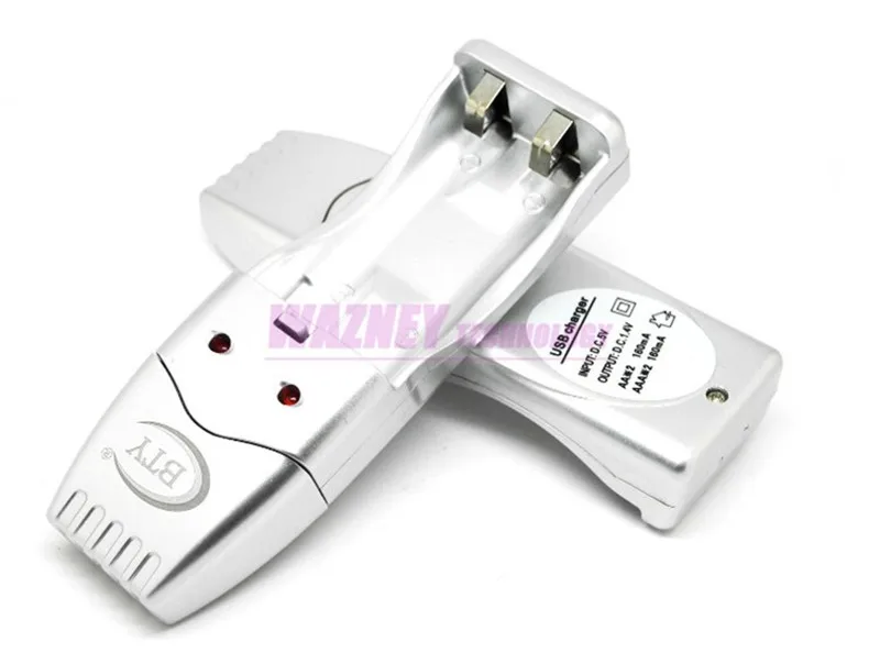 1000 шт батарея USB зарядное устройство NI-MH NIMH NI-CD NICD AA AAA аккумуляторная серебро |